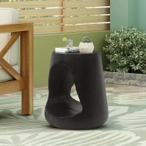 Bat Cave Hollow Core Side Table, Multiple Colors